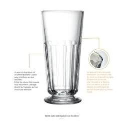 La Rochère Long Drink En Verre Transparent - Lot De 6 -Maisons Du Monde Boutique long drink en verre transparent lot de 6 3