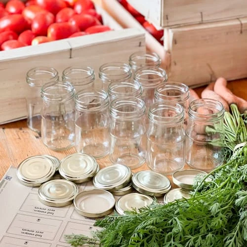 Little Pots Lot 40 Pots Conservation Sauce En Verre 212ml Avec Couvercles BLANC 4 Little Pots Lot 40 Pots Conservation Sauce En Verre 212ml Avec Couvercles BLANC – Image 2