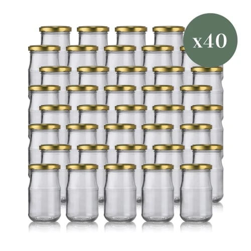 Little Pots Lot 40 Pots Conservation Sauce En Verre 212ml Avec Couvercles BLANC 3 Little Pots Lot 40 Pots Conservation Sauce En Verre 212ml Avec Couvercles BLANC