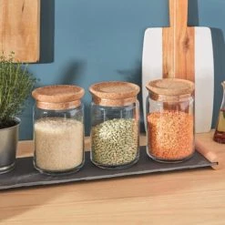 Luminarc Lot De 2 Pots De Conservation 1L -Maisons Du Monde Boutique lot de 2 pots de conservation 1l 4