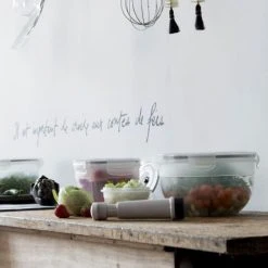 Compactor Lot De 3 Boîtes Alimentaires Sous Vide + Pompe 13 Compactor Lot De 3 Boîtes Alimentaires Sous Vide + Pompe -Maisons Du Monde Boutique lot de 3 boites alimentaires sous vide pompe 5