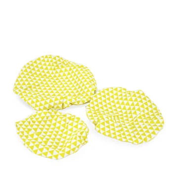Yoko Design Lot De 3 Couvre-bols Réutilisables En Coton Bio Non Ciré "fruits" 5 Yoko Design Lot De 3 Couvre-bols Réutilisables En Coton Bio Non Ciré "fruits" – Image 3
