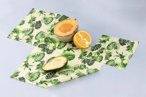 Yoko Design Lot De 3 Emballages Beewraps Motif Feuilles 4 Yoko Design Lot De 3 Emballages Beewraps Motif Feuilles – Image 2