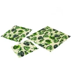 Yoko Design Lot De 3 Emballages Beewraps Motif Feuilles 10 Yoko Design Lot De 3 Emballages Beewraps Motif Feuilles -Maisons Du Monde Boutique lot de 3 emballages beewraps motif feuilles 2