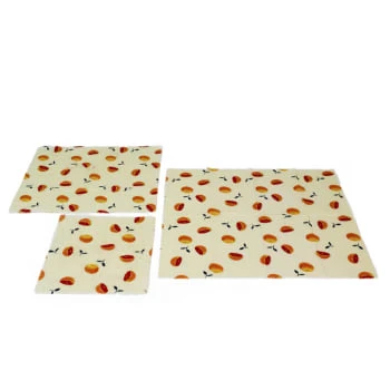Yoko Design Lot De 3 Emballages Beewraps Motif Feuilles 5 Yoko Design Lot De 3 Emballages Beewraps Motif Feuilles – Image 3