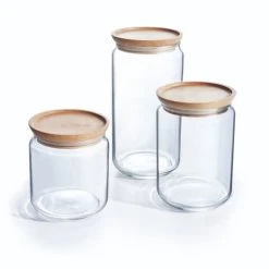 Luminarc Lot De 3 Pots De Conservation