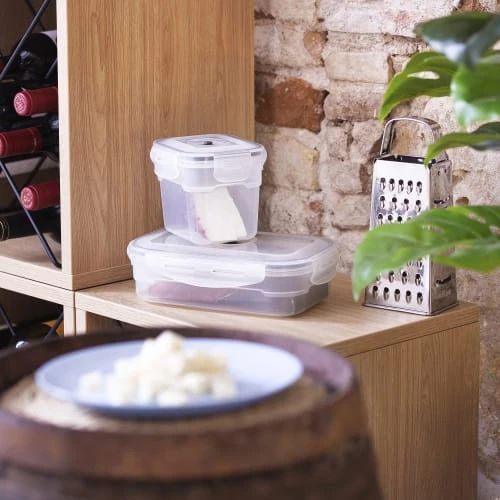 Compactor Lot De 4 Boîtes Alimentaires Sous Vide + Pompe 5 Compactor Lot De 4 Boîtes Alimentaires Sous Vide + Pompe – Image 3