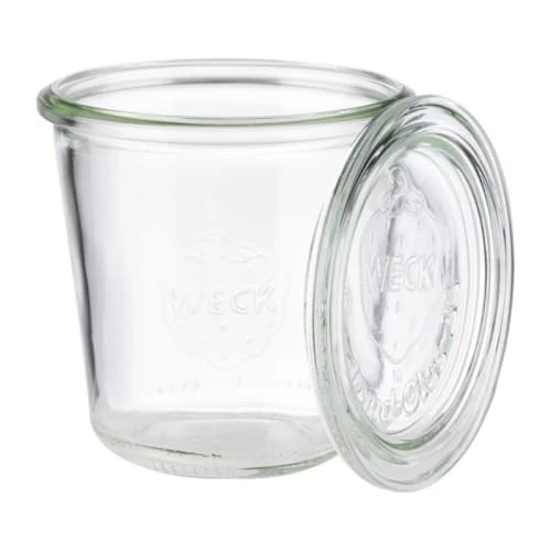 APS Lot De 6 Bocaux En Verre Avec Couvercle 290 ML 3 APS Lot De 6 Bocaux En Verre Avec Couvercle 290 ML
