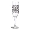 Novastyl Lot De 6 Flutes 22cl Avec Décor Serpentin Noir 2 Novastyl Lot De 6 Flutes 22cl Avec Décor Serpentin Noir -Maisons Du Monde Boutique lot de 6 flutes 22cl avec decor serpentin noir