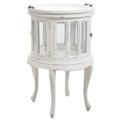 Aubry Gaspard Meuble Range-bouteilles Avec Plateau