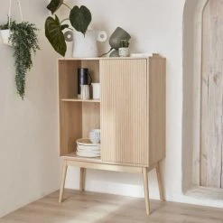 Alice's Garden Meuble Range-bouteilles Portes Coulissantes 11 Alice's Garden Meuble Range-bouteilles Portes Coulissantes -Maisons Du Monde Boutique meuble range bouteilles portes coulissantes 3