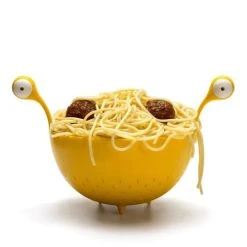 Pa Design Passoire Jaune à Spaghetti Monstre