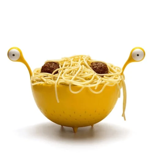 Pa Design Passoire Jaune à Spaghetti Monstre 3 Pa Design Passoire Jaune à Spaghetti Monstre