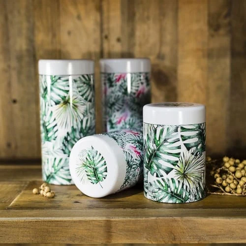 Enesco Petite Boite à Thé Jungle Contenance 125g 4 Enesco Petite Boite à Thé Jungle Contenance 125g – Image 2