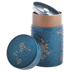 Eigeinart Petite Boite Bleue Pour Le Thé Contenance 150g 9 Eigeinart Petite Boite Bleue Pour Le Thé Contenance 150g -Maisons Du Monde Boutique petite boite bleue pour le the contenance 150g 2