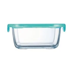 Luminarc Petite Boite De Conservation Carrée + Couvercle Lagoon 38cl -Maisons Du Monde Boutique petite boite de conservation carree couvercle lagoon 38cl 2