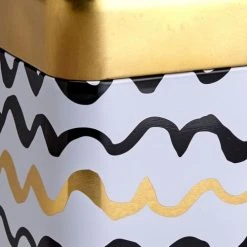 Enesco Petite Boite Vagues Pour Le Thé Contenance 200g -Maisons Du Monde Boutique petite boite vagues pour le the contenance 200g 2