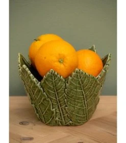 Wadiga Petite Corbeille à Fruits En Céramique Verte D12,5cm -Maisons Du Monde Boutique petite corbeille a fruits en ceramique verte d12 5cm 1
