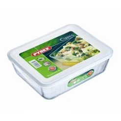 Pyrex Plat Rectangulaire 2,6 L En Verre Transparent