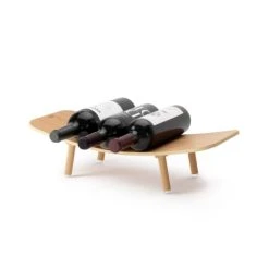 Umbra Porte-bouteilles En Bois Naturel