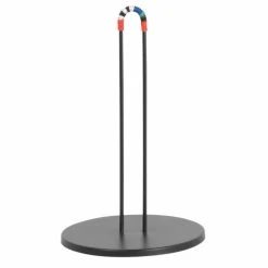 Maisons Du Monde Porte Essuie-tout En Métal Noir Embout Tissé Rouge, Vert Et Bleu