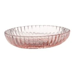 Maisons Du Monde Porte-savon En Verre Rose - Lot De 2
