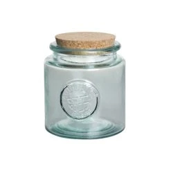 Table Passion Pot 1,5 L Avec Bouchon En Liège En Verre Transparent