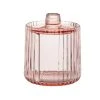 Maisons Du Monde Pot à Cotons En Verre Rose - Lot De 2 -Maisons Du Monde Boutique pot a cotons en verre rose 1000 10 34 228609 1