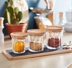 Luminarc Pot à épices 31cl Avec Couvercle Liège 8 Luminarc Pot à épices 31cl Avec Couvercle Liège -Maisons Du Monde Boutique pot a epices 31cl avec couvercle liege 1