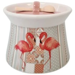 Faye Pot à Gros Sel En Céramique Avec Cuillère