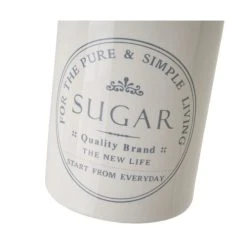Wadiga Pot à Sucre En Céramique Blanche 9 Wadiga Pot à Sucre En Céramique Blanche -Maisons Du Monde Boutique pot a sucre en ceramique blanche 2