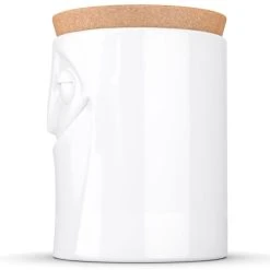 Tassen Pot Alimentaire En Porcelaine Et Liége 1,7L -Maisons Du Monde Boutique pot alimentaire en porcelaine et liege 1 7l 4