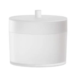 Bloomingville Pot Avec Couvercle Blanc Plastique Acrylique D10cm