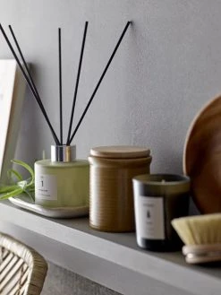 Bloomingville Pot Avec Couvercle Marron Grès D7cm -Maisons Du Monde Boutique pot avec couvercle marron gres d7cm 2