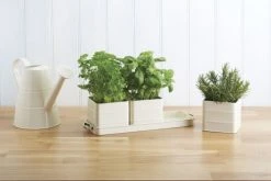 Living Nostalgia Pot D'herbes En Acier Carbone Crème -Maisons Du Monde Boutique pot d herbes en acier carbone creme 5