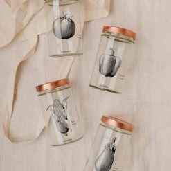 Little Pots Pot De Conservation Illustré Poivron + Couvercle Cuivre -Maisons Du Monde Boutique pot de conservation illustre poivron couvercle cuivre 2