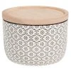 Maisons Du Monde Pot En Grès à Motifs Noirs Et Blancs -Maisons Du Monde Boutique pot en gres a motifs noirs et blancs 1000 15 8 169420 5