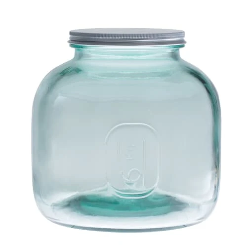 Table Passion Pot En Verre Recyclé 6 L Avec Couvercle Vissable Transparent 3 Table Passion Pot En Verre Recyclé 6 L Avec Couvercle Vissable Transparent