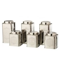 LANADECO Pots à Provision Acier Inoxydable Argent - Lot De 3 7 LANADECO Pots à Provision Acier Inoxydable Argent - Lot De 3 -Maisons Du Monde Boutique pots a provision acier inoxydable argent lot de 3 4