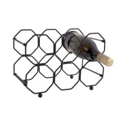 PRESENT TIME Range Bouteilles En Métal Pliable Noir -Maisons Du Monde Boutique range bouteilles en metal pliable noir 4