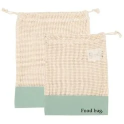 Maisons Du Monde Sacs De Provisions En Coton (x2) - Lot De 2
