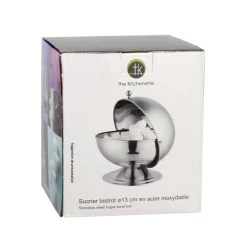 Novastyl Sucrier Boule En Acier Inoxydable D13cm -Maisons Du Monde Boutique sucrier boule en acier inoxydable d13cm 2