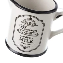 Wadiga Sucrier + Pot à Lait En Céramique Blanche Paris -Maisons Du Monde Boutique sucrier pot a lait en ceramique blanche paris 3