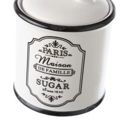 Wadiga Sucrier + Pot à Lait En Céramique Blanche Paris -Maisons Du Monde Boutique sucrier pot a lait en ceramique blanche paris 4